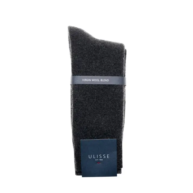 Κάλτσες ανδρικές Ισοθερμικές Wool Thermal 80% Lambswool SC-M104-370 Grey One Size 41-46 Ulisse