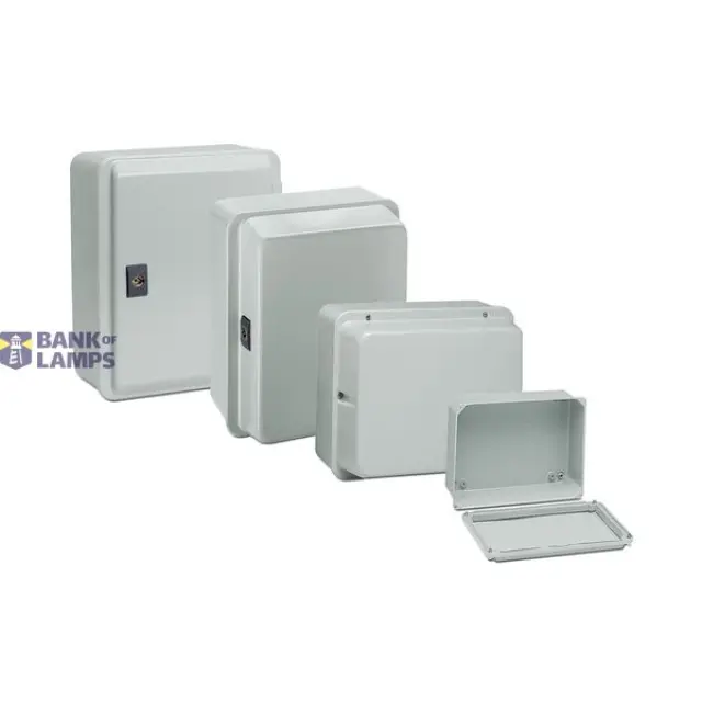 DOOS IN PLAATSTAAL 155X105X49MM