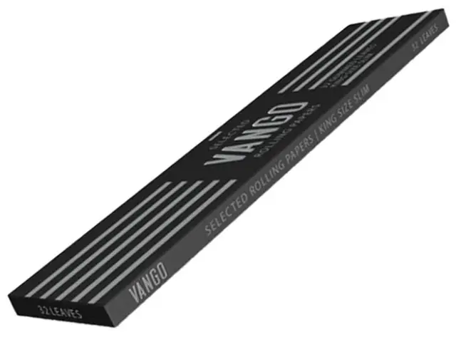 Vango Χαρτάκια King Size Slim - Μαύρο 32φ