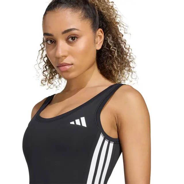 adidas Performance Women's Optime 3Stripes Onesie Μαύρο KB7856 (adidas Performance) 3