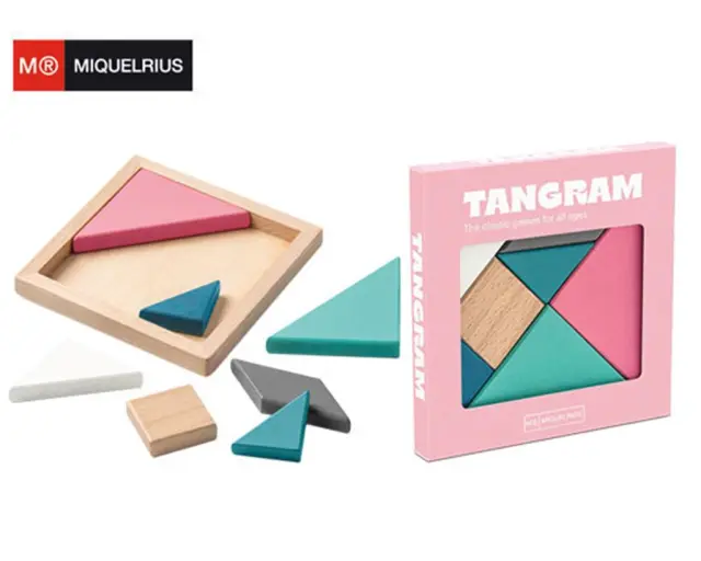 Miquelrius Ξύλινο Επιτραπέζιο Παιχνίδι Tangram/ 844.131787 (MIQUELRIUS)