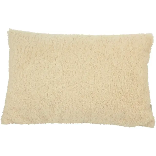 Μαξιλάρι Teddy Ιβουάρ Polyester 40x60cm