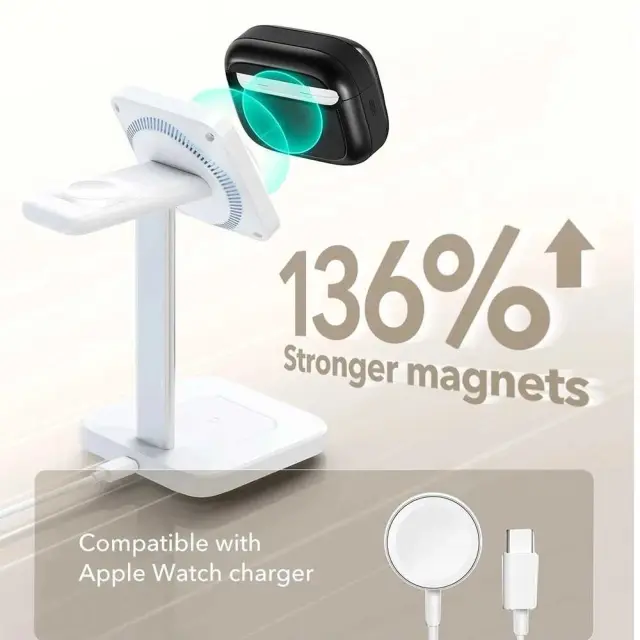 ESR - Pulse Magnetic FlickLock - Apple AirPods Pro 3 - White 3