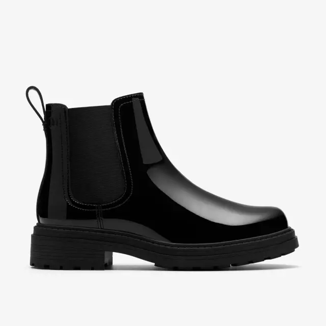 Clarks Orinoco 3 Lane Black Pat Black Pat - 39.5 2