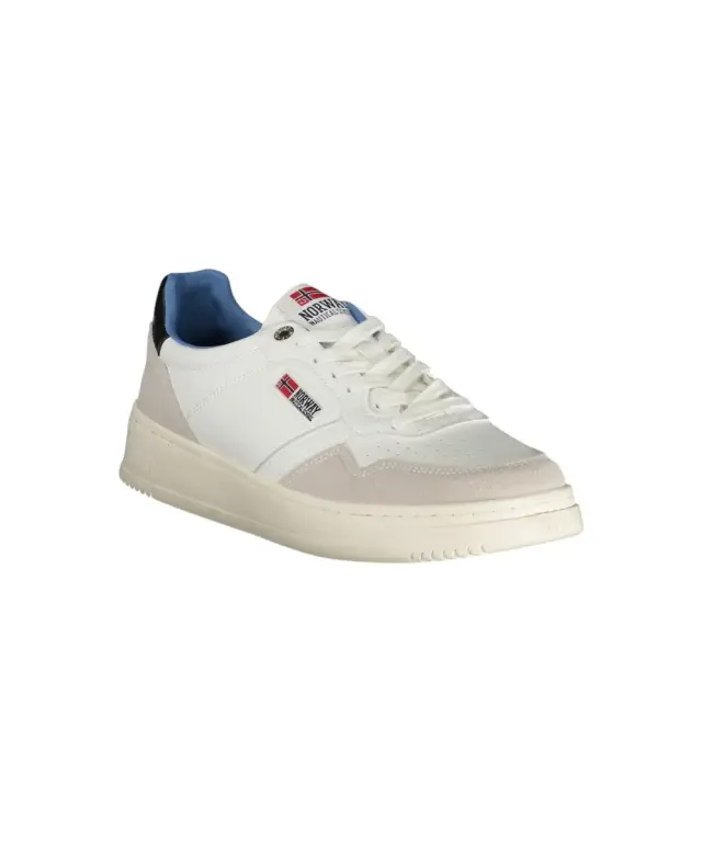 Norway Nautical School - Ανδρικά Sneakers 851062-WHITE Λευκό 2