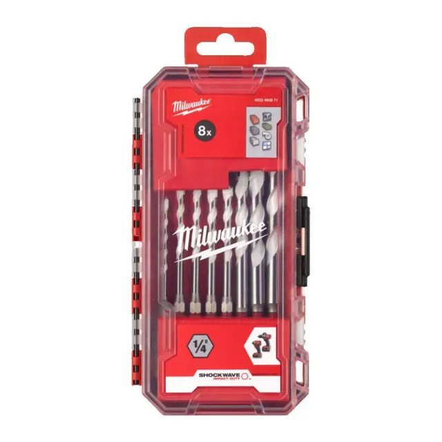 Milwaukee 4932493871 - Set τρυπάνια πολλαπλών υλικών 2ης γενιάς 8 τεμαχία 3