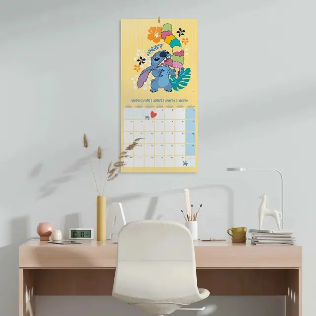 Ημερολόγιο LILO + STITCH - Stitch Wall Calendar 2024 (CP24098) 2