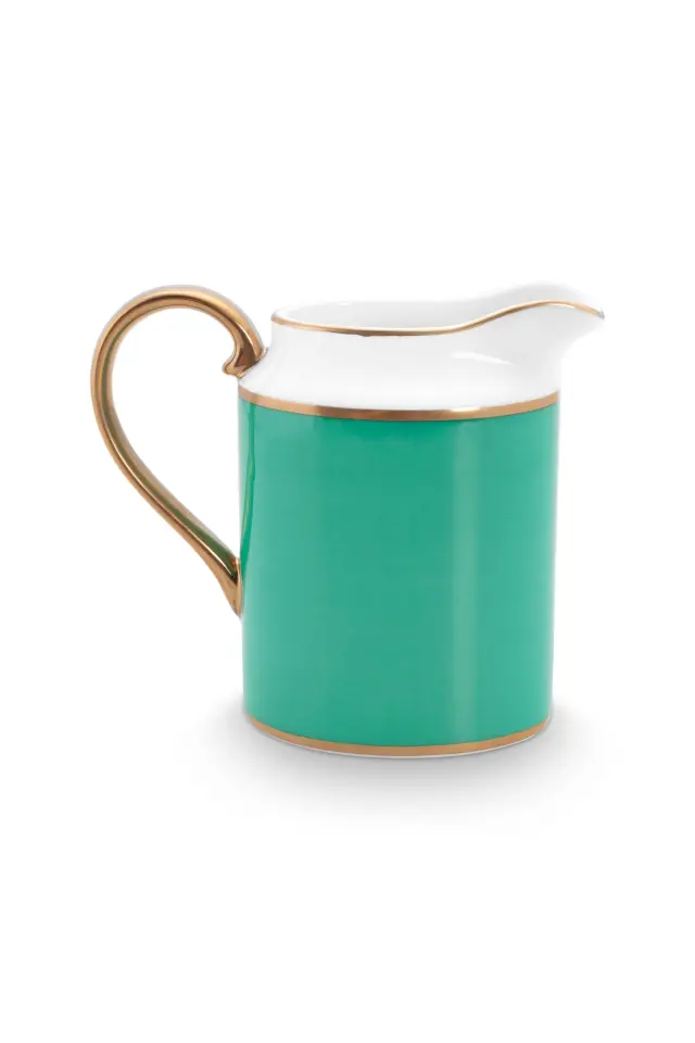 PIP STUDIO ΠΟΡΣΕΛΑΝΙΝΗ ΓΑΛΑΤΙΕΡΑ PIP CHIQUE ΠΡΑΣΙΝΟ & ΧΡΥΣΟ 260ml - One size 2