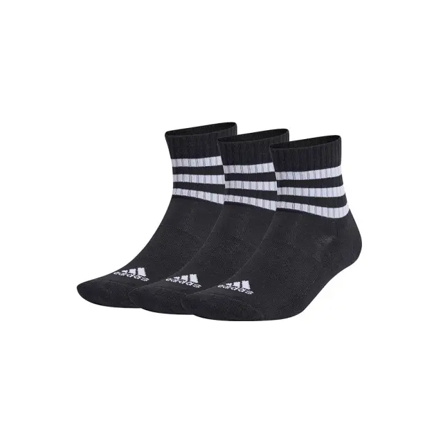 adidas Sportswear Adult Cushioned Mid 3 Pair Socks Μαύρο IC1317 (adidas Sportswear)