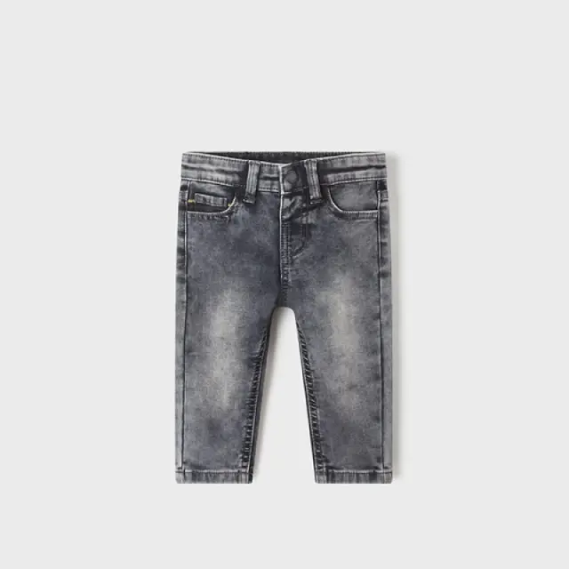 Baby 6 μηνών έως 4 ετών Παντελόνι soft denim γκρι σκούρο - 9M