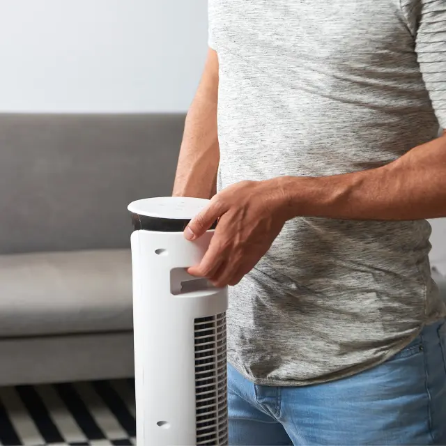 Black + Decker Επιδαπέδιος Ανεμιστήρας Tower Fan BXEFT49E 2