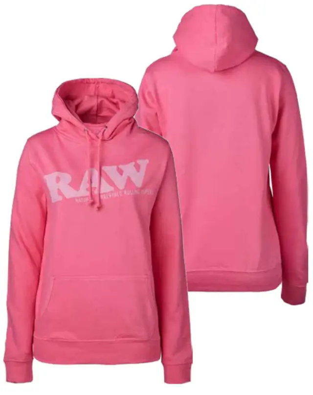 RAWthentic Φούτερ Original Hoodie Pink «Raw Edition» - Ροζ - Medium 2