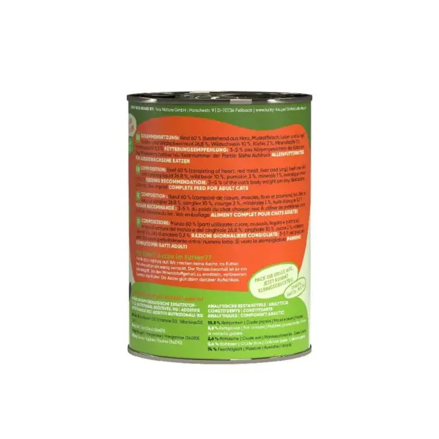 Lucky Lou LifeStage Adult Βοδινό & Αγριογούρουνο (με Κολοκύθα) 400gr 2