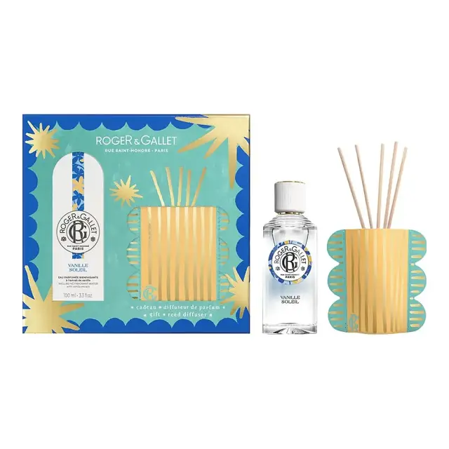 Roger & Gallet Promo Vanille Soleil Wellbeing Fragrant Water Perfume 100ml & Δώρο Perfume Diffuser Αρωματικό Χώρου