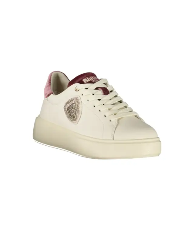 Blauer - Γυναικεία Sneakers Venus 01 Vel F5VENUS01VEL-OLD Λευκό/Ροζ - 40 2