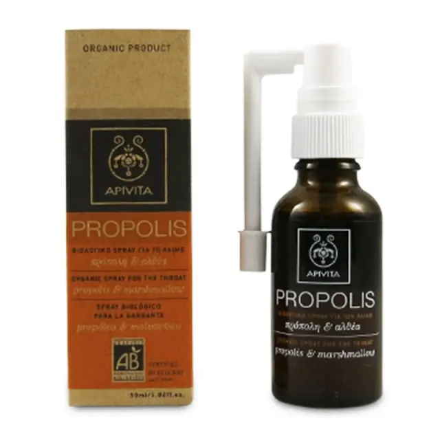 Apivita Propolis Βιολογικό Spray Πρόπολης για το Λαιμό 30ml