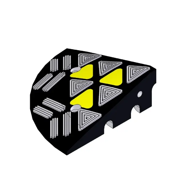 Doorado PARK-DH-UP-2E Ακριανό τμήμα ράμπας χρωματιστής 15 cm