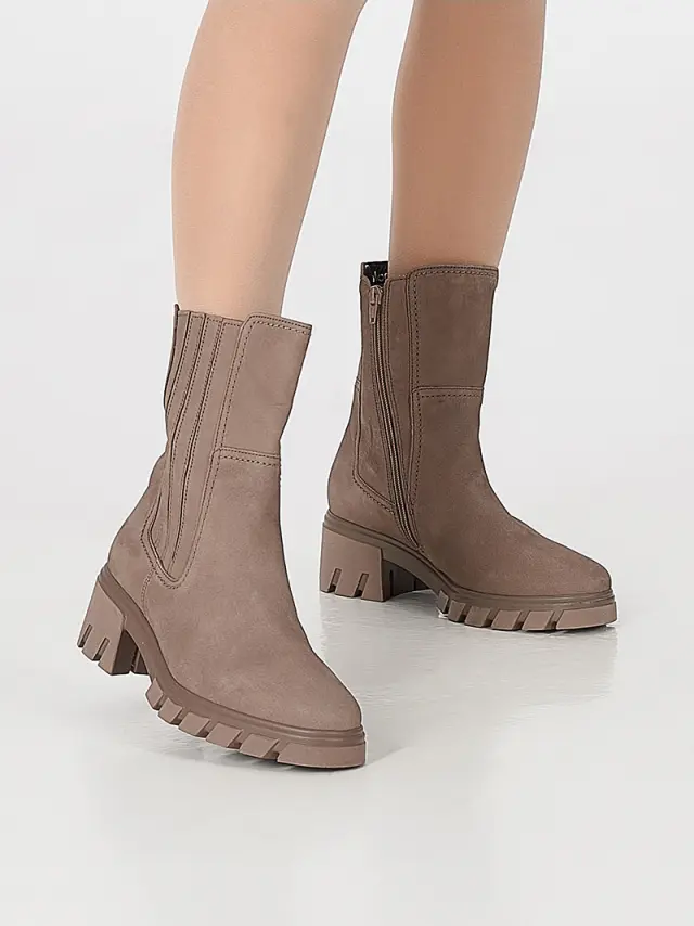 Gabor Μπότες Γυναικείο δέρμα Nubuck Γκρί GAB/32761 42-FANGO 2