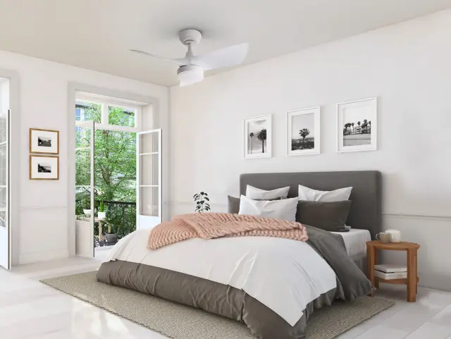 Tropic 319607 ανεμιστήρας λευκός Ø76 Άσπρο 2