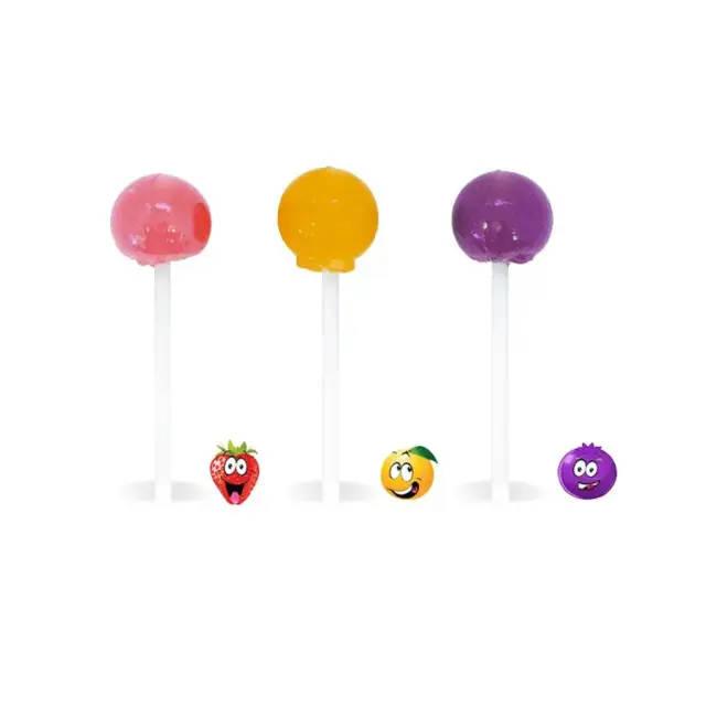 Christmas Mega Lollipops 120gr 2
