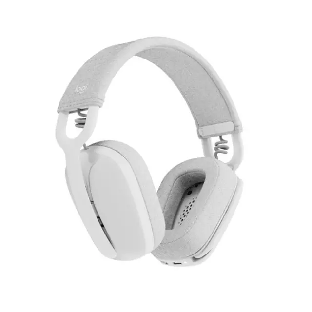 Logitech Zone Vibe 100 Ασύρματα On Ear Multimedia Ακουστικά με μικροφωνο και σύνδεση Bluetooth σε Λευκό χρώμα 3