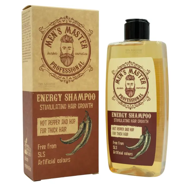 Rosa Impex Men's Master Energy Σαμπουάν κατά της Τριχόπτωσης για Όλους τους Τύπους Μαλλιών 260ml