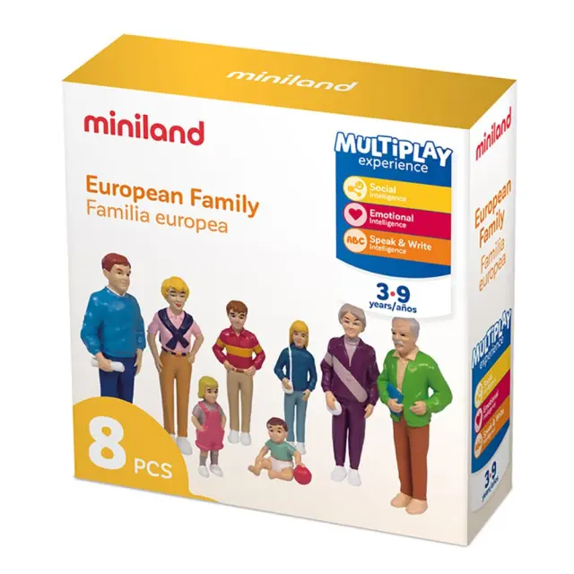 MINILAND ΣΕΤ ΦΙΓΟΥΡΕΣ EUROPEAN FAMILY 2