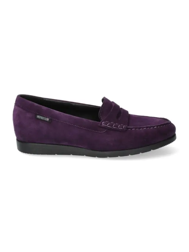 Mephisto Μοκασίνια-Loafers Γυναικείο δέρμα Nubuck Μωβ MEP/VOLGA PURPLE 3