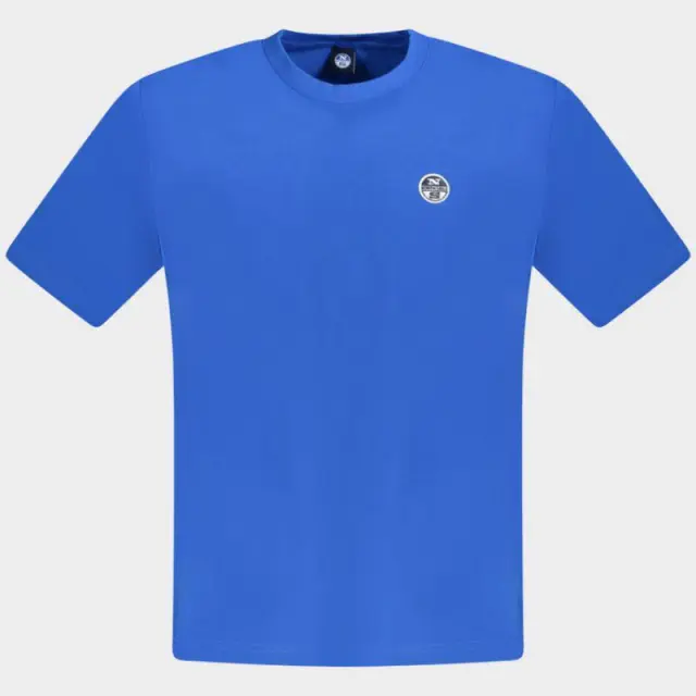 North Sails- Ανδρικό Κοντομάνικο Basic T-Shirt 996016-000-0760 Μπλε - 3XL