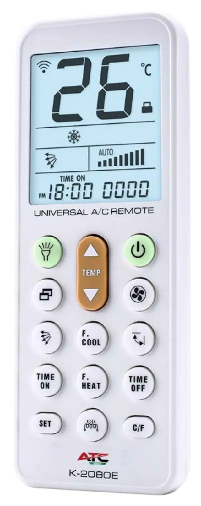 ATC K-2080E AC Universal Τηλεχειριστήριο 03.005.0218 2