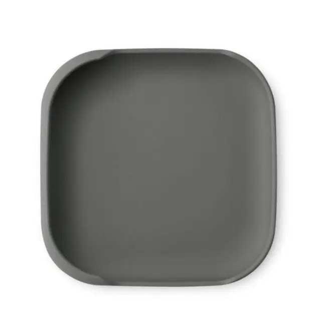 Interbaby Πιάτο Σιλικόνης Grey SI005-76