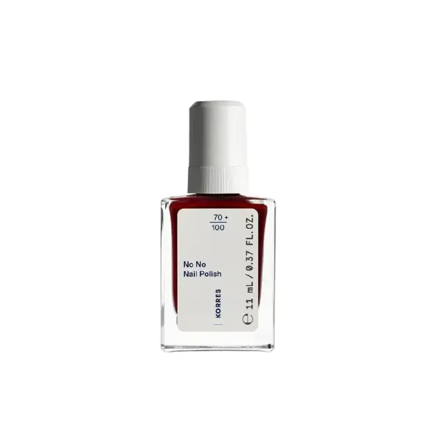 Korres No No Nail Polish No 57 Wine Red, Βερνίκι Νυχιών Απόχρωση No 57 11ml