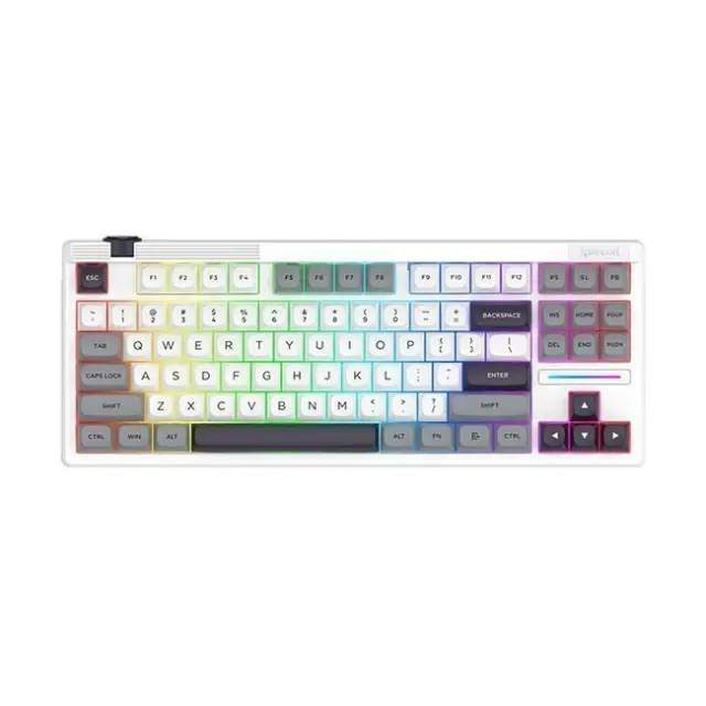 Redragon Gaming Keyboard Otim Pro Redragon Bullet QL Black (K729WGB-RGB-PRO)