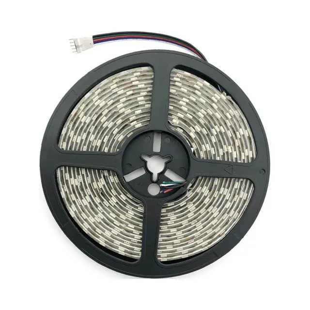 Avide Τρίχρωμη Λεντοταινία LED Strip 12V 12W RGB+W (4000K) IP65 5m 2