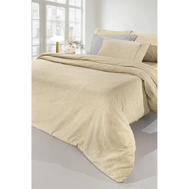 Σετ Σεντόνια Φανελένια King Size 4 Τεμαχίων Guy Laroche Sommer 270x265