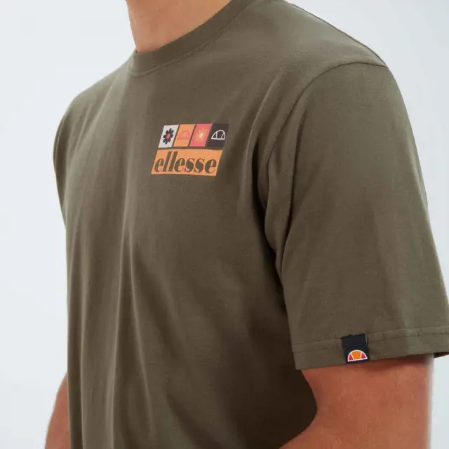 ELLESSE MESTIERE TEE ΜΠΛΟΥΖΑ ΑΝΔΡΙΚΗ KHAKI 3
