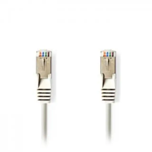 Καλώδιο δικτύου CAT 5e, SF/UTP, 0.15m σε γκρι χρώμα. 3