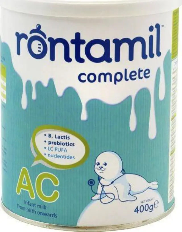 Rontamil AC Γάλα σε Σκόνη για την Αντιμετώπιση των Κολικών Κατάλληλο από τη Γέννηση, 400gr