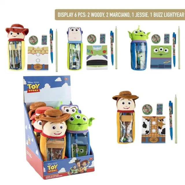 Κασετίνα βαρελάκι Disney Pixar Toy Story assorted plush pencil case 2700002354 (ΤΥΧΑΙΑ ΕΠΙΛΟΓΗ ΣΧΕΔΙΟΥ)
