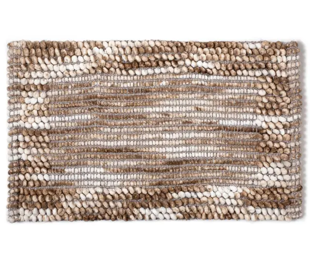 Πατάκι 15162 (55cm x 90cm) μπεζ - -