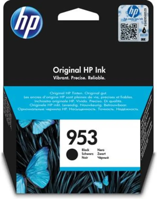 HP 953 BLACK INK CARTR 1000 pages