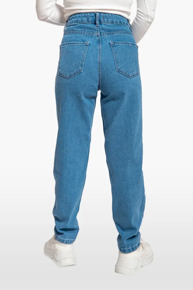 Παντελόνι Jean Boyfriend Μπλέ 3