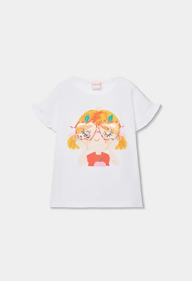 Boboli Knit t-shirt για κορίτσι 343088-1100