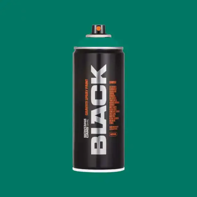 Montana Black Spray Paint 400ml BLK-6340 Copper Green