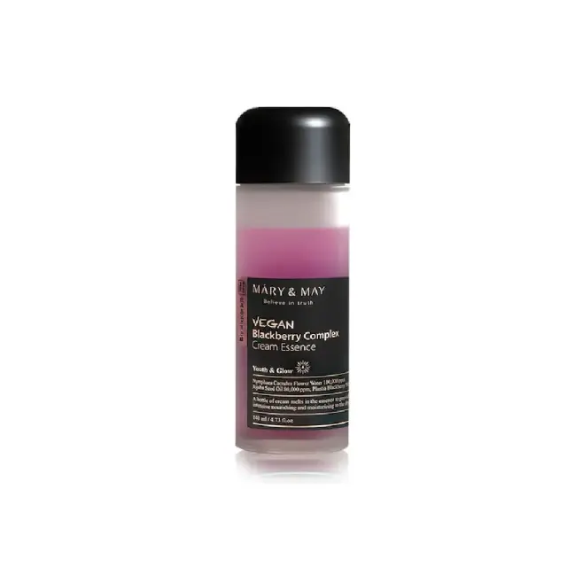 Mary + May Vegan Blackberry Complex Cream Essence – Διφασικό essence – κρέμα για βαθιά ενυδάτωση 140ml