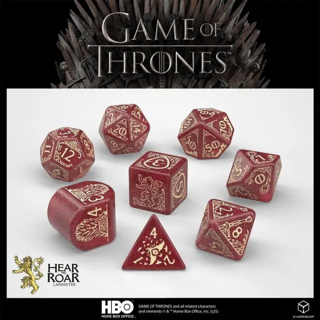 QWorkshop: Game Of Thrones Lannister - Dices