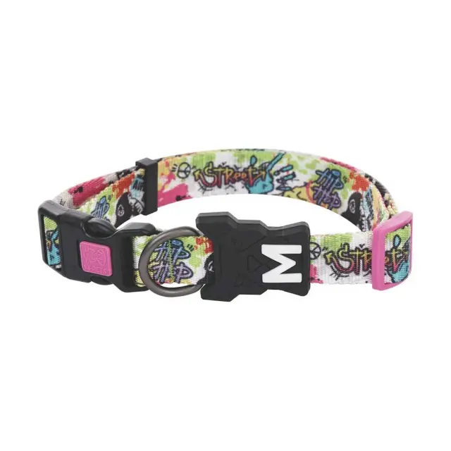 M Pets Urban Style Περιλάιμιο Graffiti Dog Μονόχρωμο - L 2