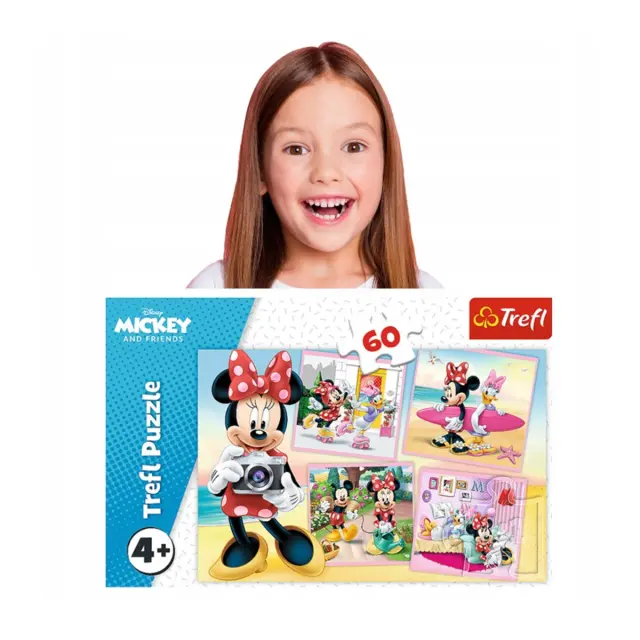 Παζλ Trefl Disney Minnie Mouse 60τμχ 3