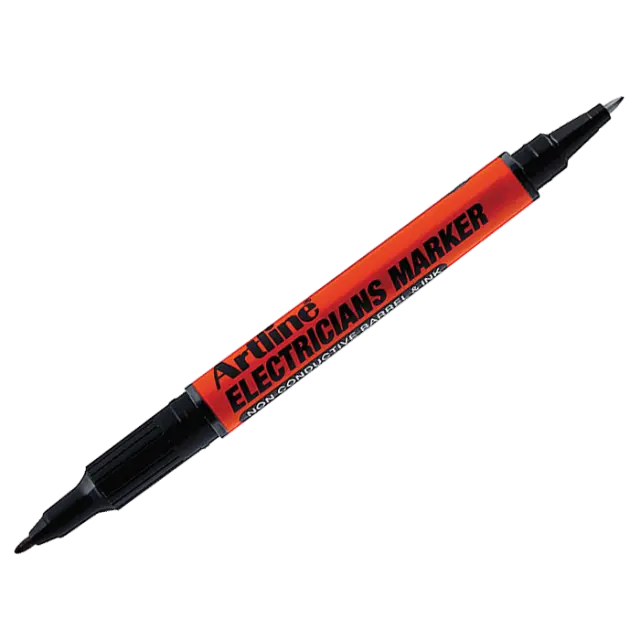 ΜΑΡΚΑΔΟΡΟΣ ΗΛΕΚΤΡΟΛΟΓΟΥ ΜΑΥΡΟΣ 1,0MM ARTLINE 45085