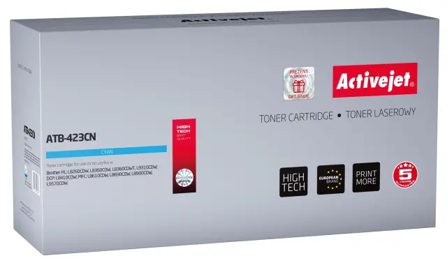 Activejet ATB-423CN toner (replacement for Brother TN-423C; Supreme; 4000 pages; cyan)